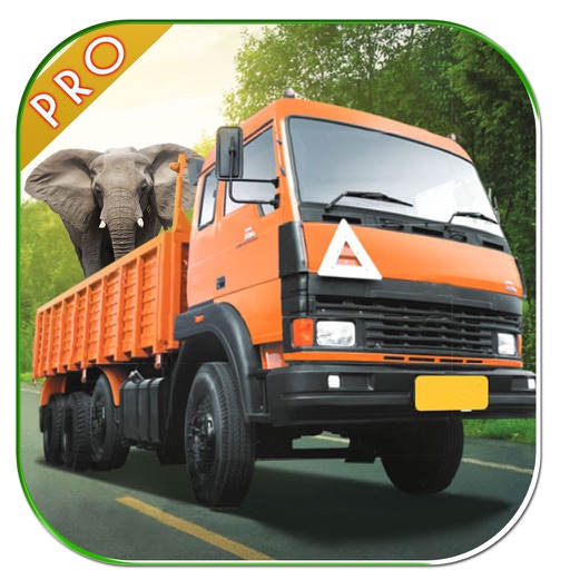 Jurassic Zoo Animal Truck Transport Pro Icon