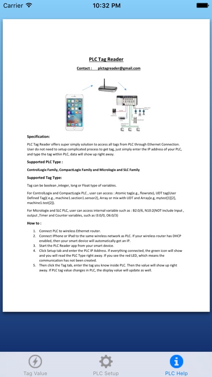 PLC Tag Reader