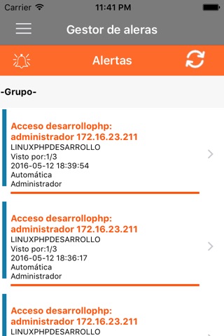 Gestor de Alertas screenshot 4