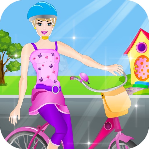 Anna bike accident - the First Free Kids Games icon