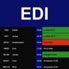 Flight Board - Edinburgh Airport (EDI)