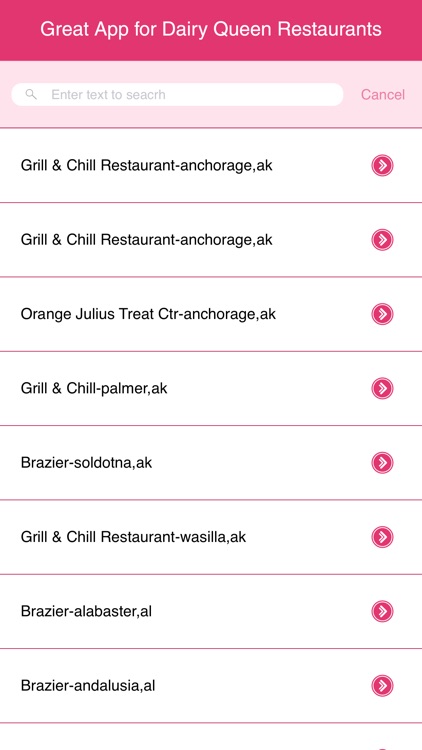 Great App for Dairy Queen Restaurants