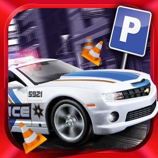NYPD Police Car Parking 2k16 - Multi Level 2 Real Life Driving Test Career Simulator Icon