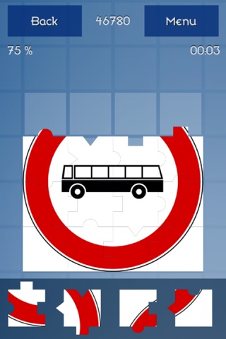 Traffic Signs Puzzle screenshot 3