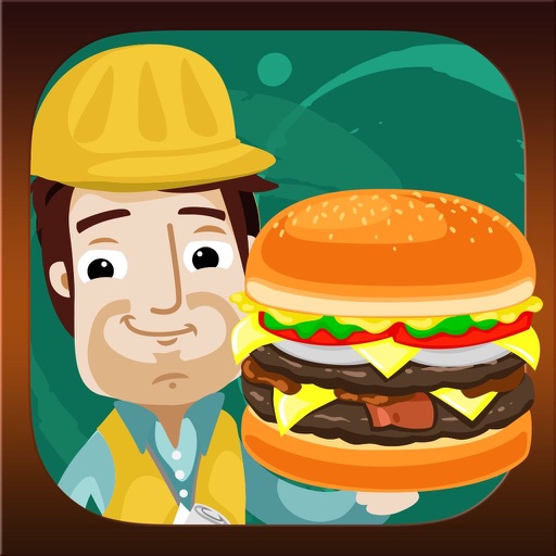 Burger Lunch Time - Hamburger Food Break Icon