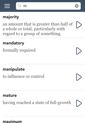 TOEFL® Vocabulary Builder screenshot 4