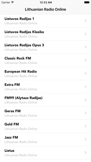 Lithuanian Radio Online(圖2)-速報App