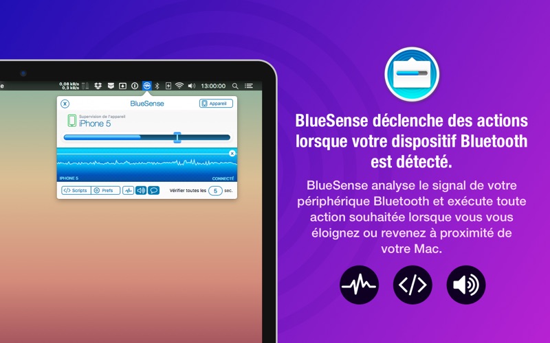 Screenshot #1 pour BlueSense