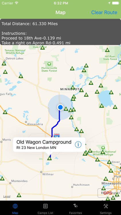 Minnesota – Camping & RV spots