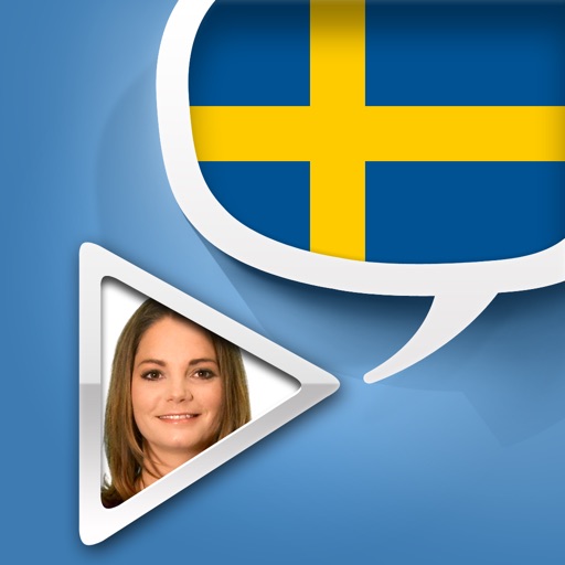 Swedish Video Dictionary - Translate, Learn and Speak with Video Phrasebook Icon