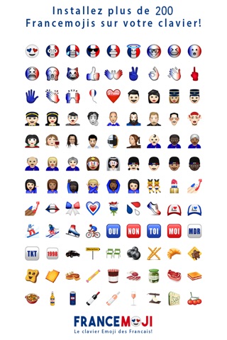 Francemoji - Le clavier emoji des Français! screenshot 3