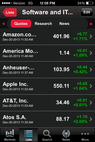 S&P Capital IQ screenshot 4