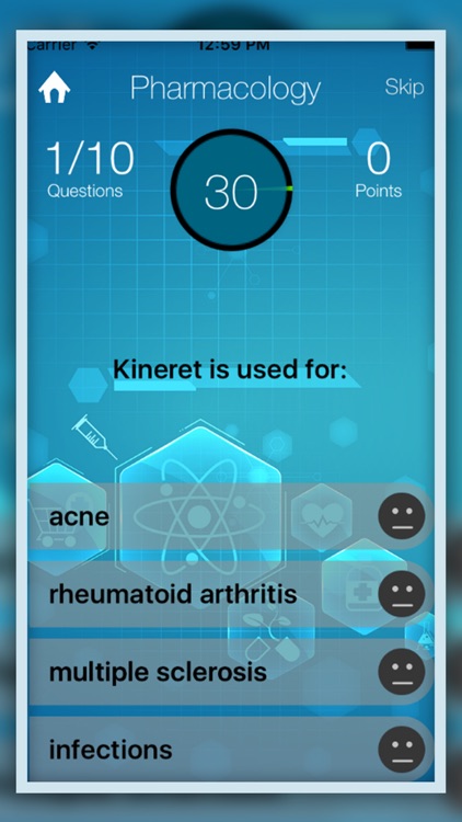 Pharmacy Board Review Quiz