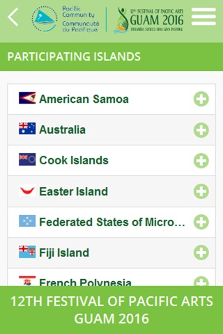 Official FestPac Guam 2016 App screenshot 3