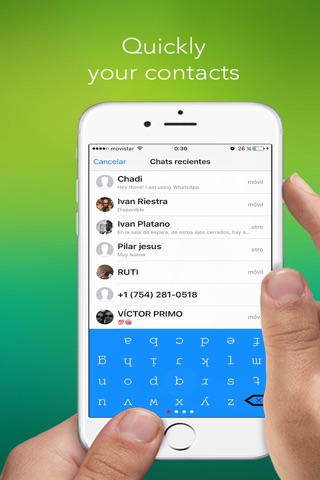 Keyboard Reverse for WhatsApp, Message, Mail and others screenshot 3