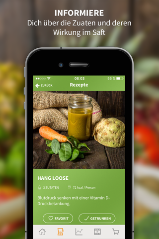 JUUZO - frische Säfte selbst gemacht screenshot 3
