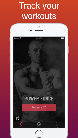 PowerForce - Track your Pull-ups & Bodyweight reps(圖1)-速報App