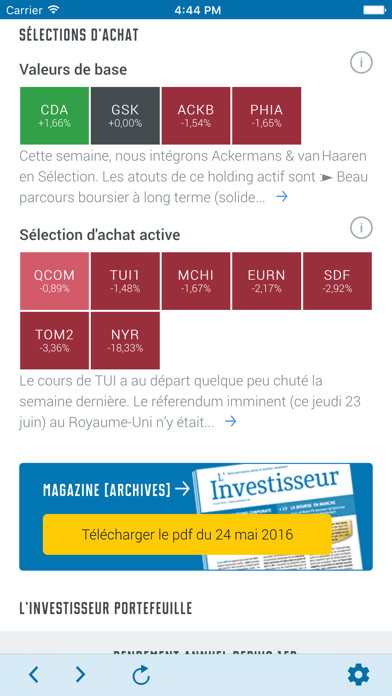 How to cancel & delete L’Investisseur from iphone & ipad 3