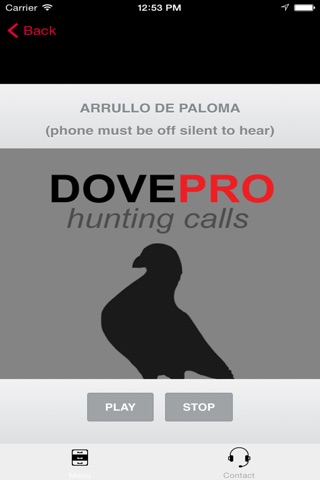 Llamadas Y Sonidos de Palomas REALES Para Cacería de Pájaros! screenshot 2