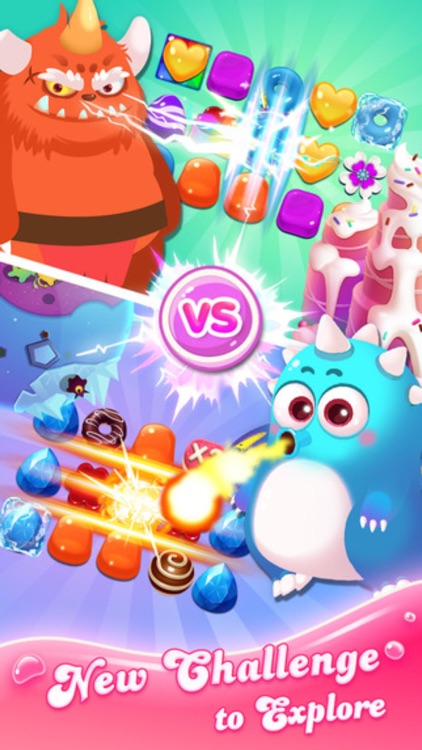 Candy Yummy - 3 match puzzle blast game screenshot-3