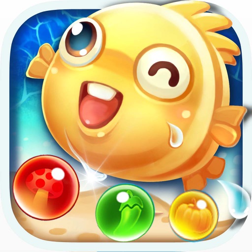 Fish Bubble Shooter Crush Mania 3 iOS App