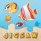 Underwater jigsaw puzzle free game for toddler, kids, boy, girl or children