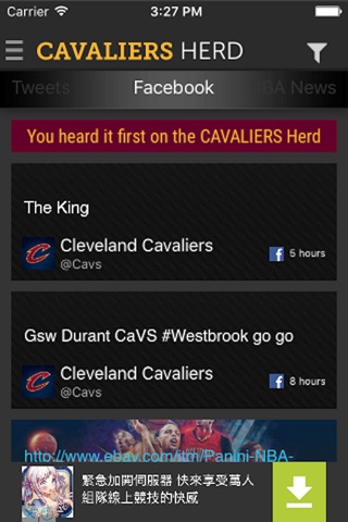 Sports Herder for Cavaliers screenshot 4