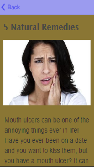 How To Get Rid Of Mouth Ulcers