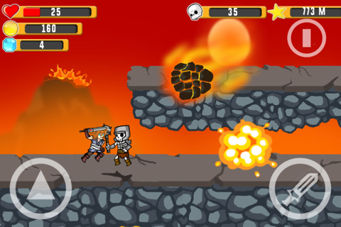 Monster Slayer Rumble Dash screenshot 2