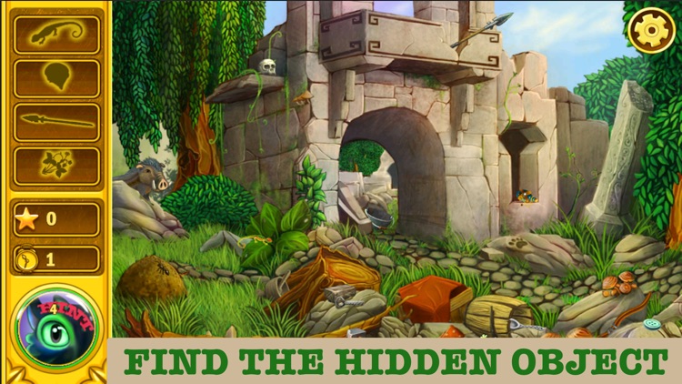 Hidden Object: Jungle - find hidden objects and spot the difference to solve puzzles while searching for missing objects