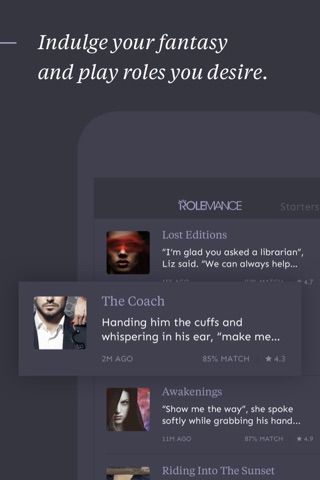 Rolemance - Romance, Roleplay & Fiction screenshot 3