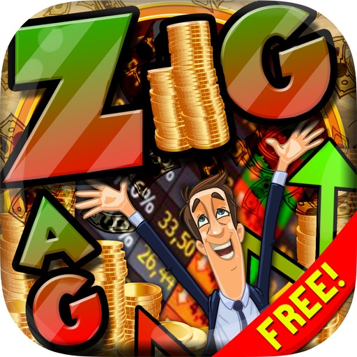 Words Zigzag : Stock Market & Shares Crossword Puzzle Free with Friends “ Business Millionaire Edition ” icon