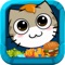 It is a funny puzzle game about a kitten