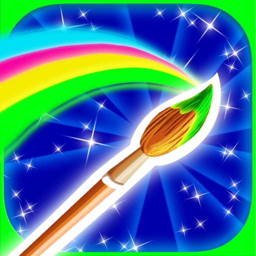 Paint Glow - Neon hand glowing colors draw iOS App