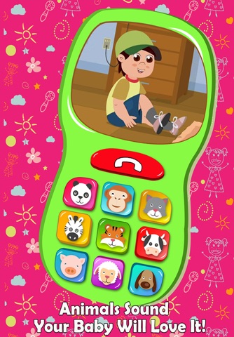 Baby Phone Rhymes 2 - Free Baby Phone Games For Toddlers And Kids screenshot 2
