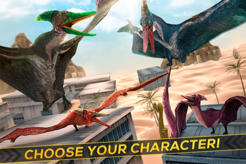 Flying Dino Simulator | The Ultimate Funny Dinosaur Game For Free screenshot 3