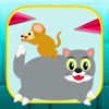 Cat Mouse Jumping Dodge Spike Game
