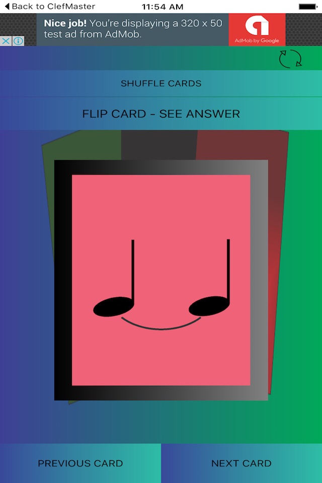 Music Flash Cards-Lite screenshot 3