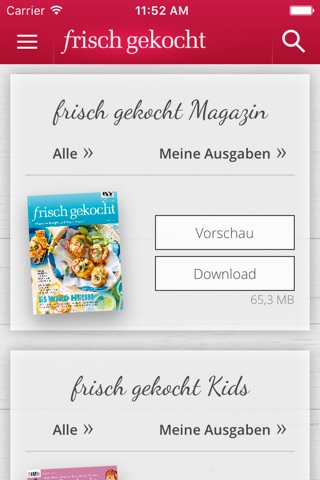 frisch gekocht screenshot 2