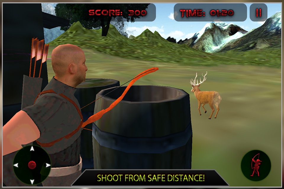 Bow Arrow Hunter Wild Animal Jungle Hunting Game screenshot 2