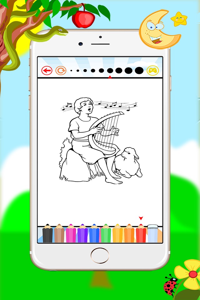 Bible Christ Coloring Book - Drawing and Paint For Kids screenshot 4