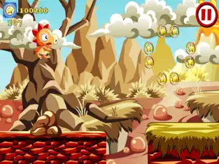 Captura de Pantalla 3 A Baby Dino Adventure Run - Kids Dinosaur Games For Free iphone