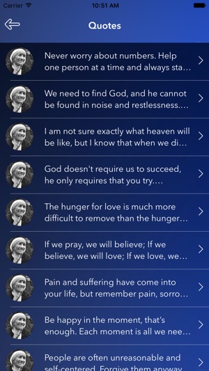 Mother Teresa Quotes - Peace begins with a smile.(圖3)-速報App