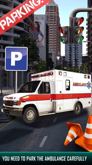 City Ambulance Parking Simulator - Test Your Driving Skill o(圖2)-速報App