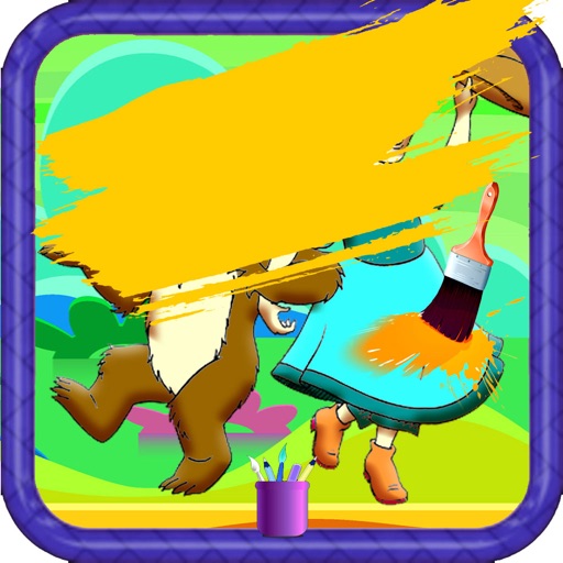 Paint For Kids Paint Little Bear Version iOS App