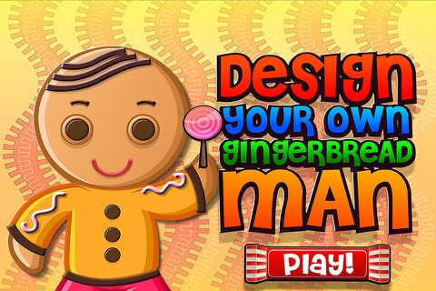 Design Your Own Gingerbread Man - Dressup Game screenshot 2