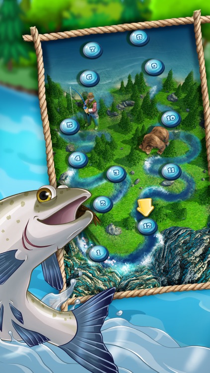 Salmon Race - Swim and win! screenshot-0