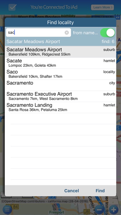 OpenStreetMap offline viewer screenshot-3