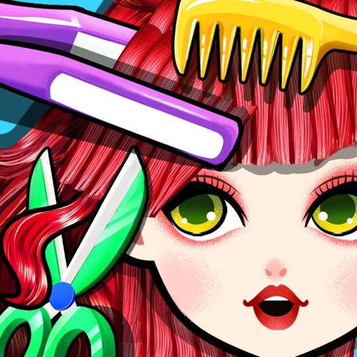 Crazy Hair Salon! Princess Fashion Doll SPA icon