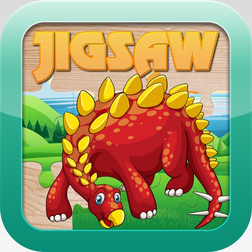 Dinosaur Jigsaw Puzzles - Learning Games Free for Kids Toddler and Preschool iOS App